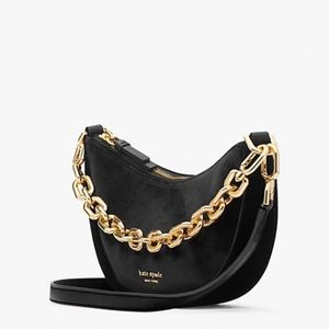 Kate Spade New York Velvet Convertible Chain Crossbody NWT